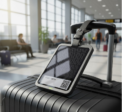 钙钛矿自充电子标签